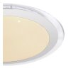 Globo NICOLE II Ceiling Light transparent, clear, white, 1-light source, Colour changer