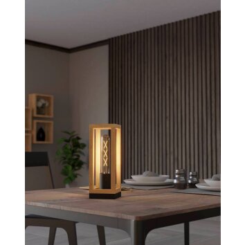 Eglo NAFFERTON Table lamp Ecru, black, 1-light source