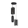 Pendelleuchte pendant light anthracite, 3-light sources