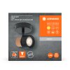 Ledvance Lights Spot ceiling light LED black, 1-light source