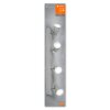 Ledvance Lights Spot ceiling light LED grey, 4-light sources