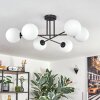 Gastor ceiling light, globe light white, 6-light sources