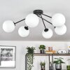 Koyoto ceiling light, globe light 15 cm white, 6-light sources