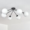 Koyoto ceiling light, globe light 15 cm white, 6-light sources