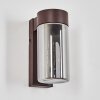 Encoberta outdoor wall light rust-coloured, 1-light source