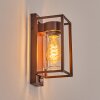 Boucinho outdoor wall light rust-coloured, 1-light source, Motion sensor