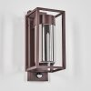 Boucinho outdoor wall light rust-coloured, 1-light source, Motion sensor