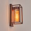 Boucinho outdoor wall light rust-coloured, 1-light source, Motion sensor