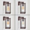 Tourega outdoor wall light rust-coloured, 1-light source