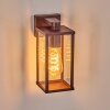 Tourega outdoor wall light rust-coloured, 1-light source