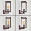 Tourega outdoor wall light rust-coloured, 1-light source