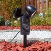 Plingshult outdoor light, ground spike, path light LED black, 2-light sources