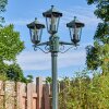 Loria outdoor light, lamp post, path light green, black, 3-light sources