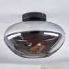 Mertola ceiling light Smoke-coloured, 1-light source