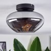 Mertola ceiling light Smoke-coloured, 1-light source