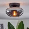 Mertola ceiling light Smoke-coloured, 1-light source