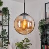 Gastor hanging light, globe light Amber, 1-light source