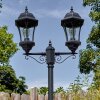 Etoe outdoor light, lamp post, path light black, 2-light sources