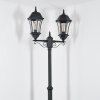 Etoe outdoor light, lamp post, path light black, 2-light sources