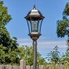 Etoe outdoor light, lamp post, path light gold, black, 1-light source