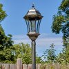 Etoe outdoor light, lamp post, path light gold, black, 1-light source