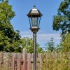 Etoe outdoor light, lamp post, path light gold, black, 1-light source