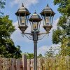 Etoe outdoor light, lamp post, path light gold, black, 3-light sources