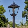 Anfei outdoor light, lamp post, path light black, 1-light source