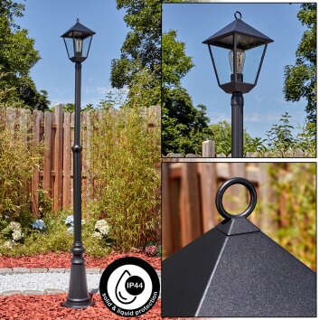 Anfei outdoor light, lamp post, path light black, 1-light source