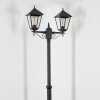 Anfei outdoor light, lamp post, path light black, 2-light sources