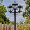 Anfei outdoor light, lamp post, path light black, 3-light sources