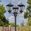 Anfei outdoor light, lamp post, path light black, 3-light sources