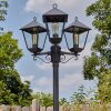 Anfei outdoor light, lamp post, path light black, 3-light sources