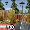 Anfei outdoor light, lamp post, path light gold, black, 1-light source