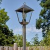 Anfei outdoor light, lamp post, path light gold, black, 1-light source