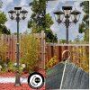 Anfei outdoor light, lamp post, path light gold, black, 3-light sources