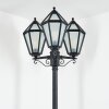 Falfosa outdoor light, lamp post, path light black, 3-light sources