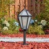 Falfosa outdoor light, pedestal light, path light black, 1-light source