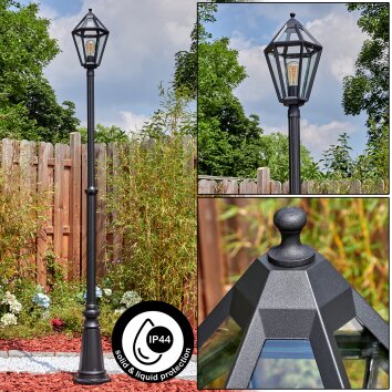 Falfosa outdoor light, lamp post, path light black, 1-light source