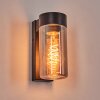 Encoberta outdoor wall light black, 1-light source