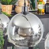 Tapitapa hanging light, globe light black, 3-light sources