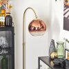 Koyoto globe light, floor lamp brass, 1-light source