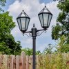 Falfosa outdoor light, lamp post, path light black, 2-light sources