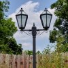 Falfosa outdoor light, lamp post, path light black, 2-light sources