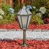 Falfosa outdoor light, pedestal light, path light black, 1-light source