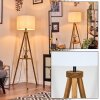 Bassagoda floor lamp Ecru, 1-light source