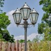 Falfosa outdoor light, lamp post, path light gold, black, 3-light sources