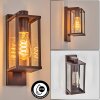 Tourega outdoor wall light rust-coloured, 1-light source