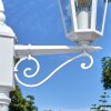 Loria outdoor light, lamp post, path light white, 2-light sources