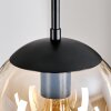 Gastor hanging light, globe light 30 cm Amber, 3-light sources